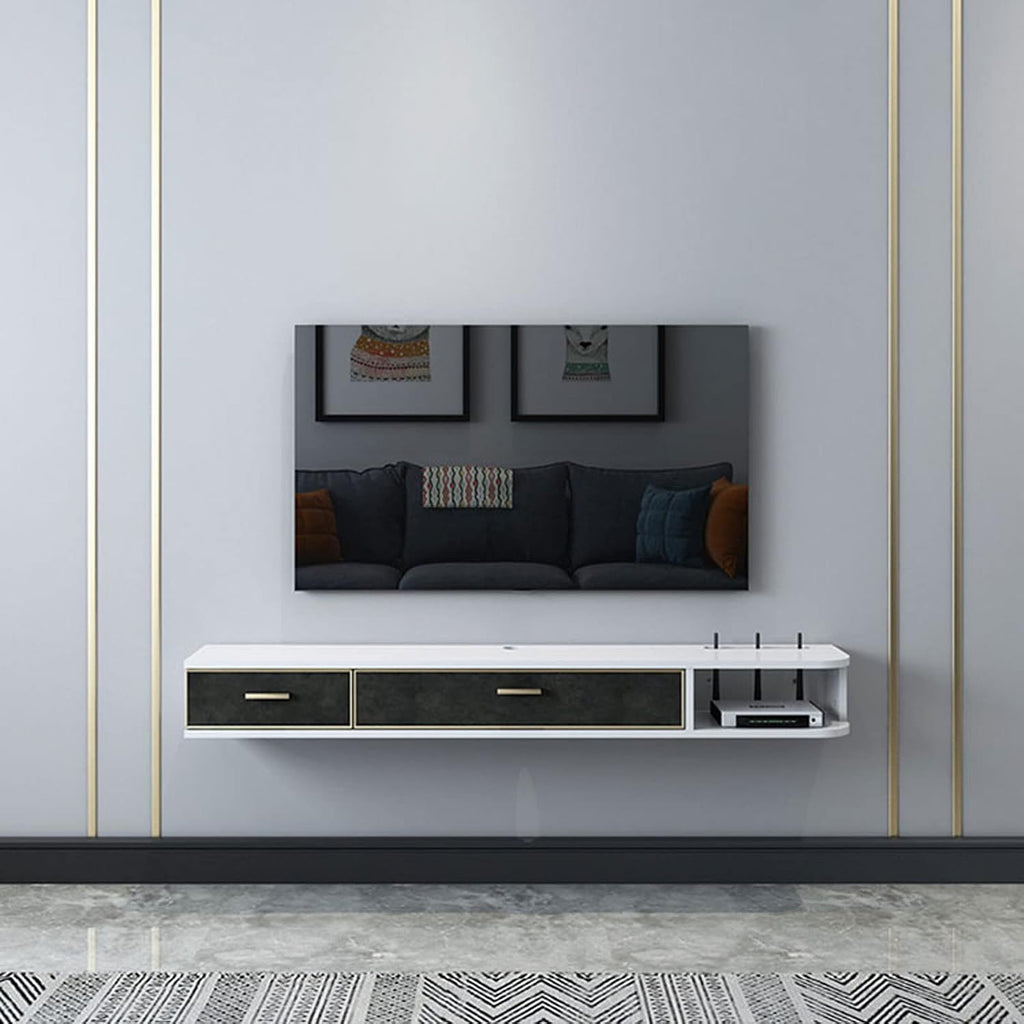 Floating Wall TV Media Shelf