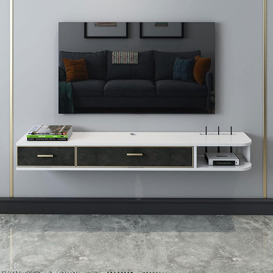 Floating Wall TV Media Shelf