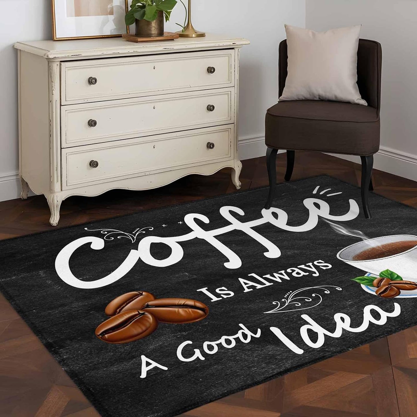Modern Rectangle Anti-Slip Area Rug