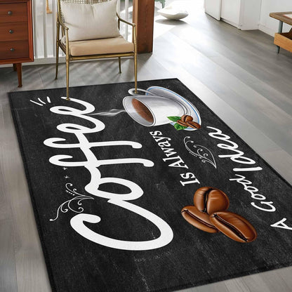 Modern Rectangle Anti-Slip Area Rug