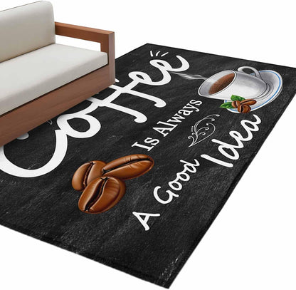 Modern Rectangle Anti-Slip Area Rug