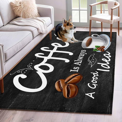 Modern Rectangle Anti-Slip Area Rug