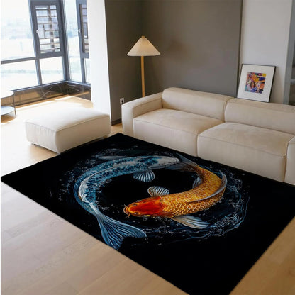 Modern Abstract Area Rug 6x8