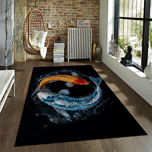 Modern Abstract Area Rug 6x8